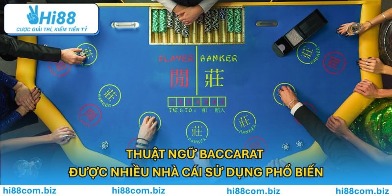 Thuật ngữ được nhiều nhà cái sử dụng phổ biến